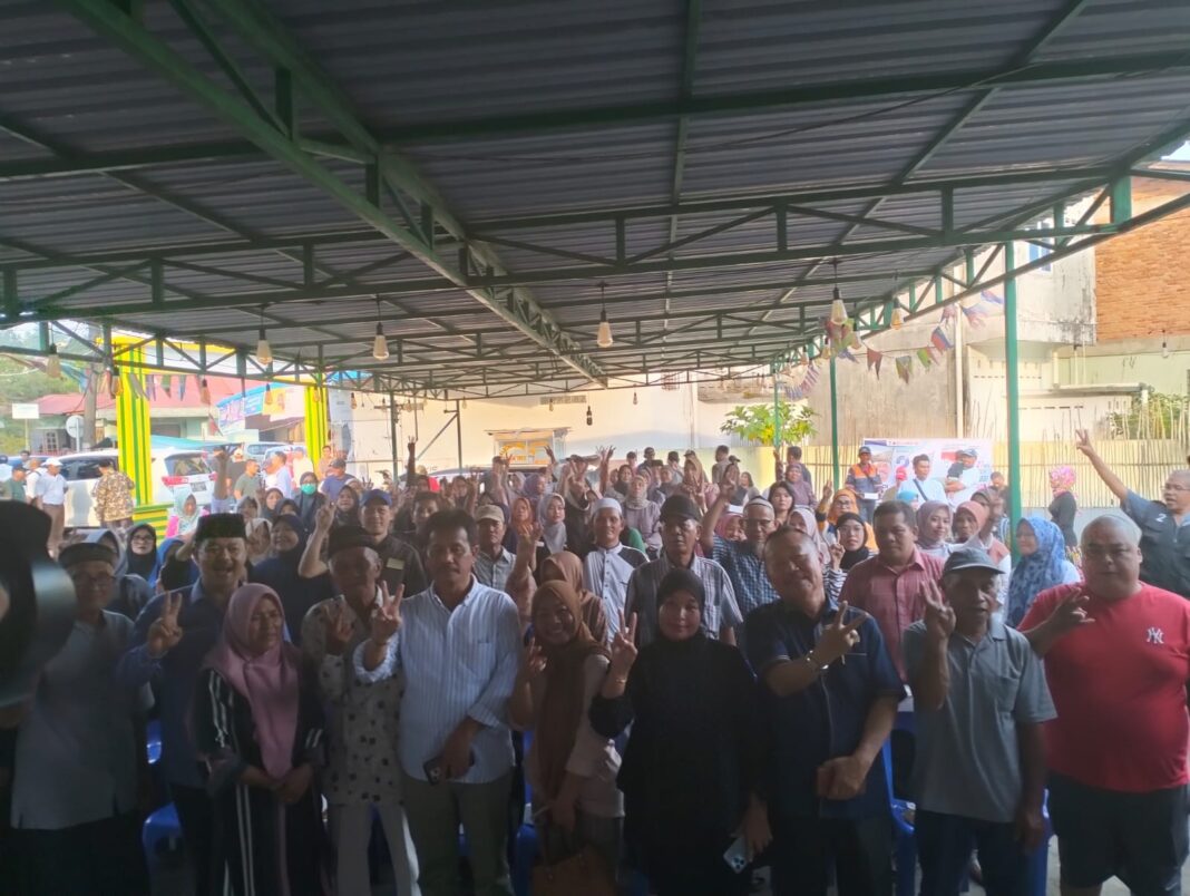Warga Bukitcermin Teriakkan Perubahan, Tak Ingin Pinang Gini-Gini Aja, Kian Yakin Pilih Rudi Rafiq